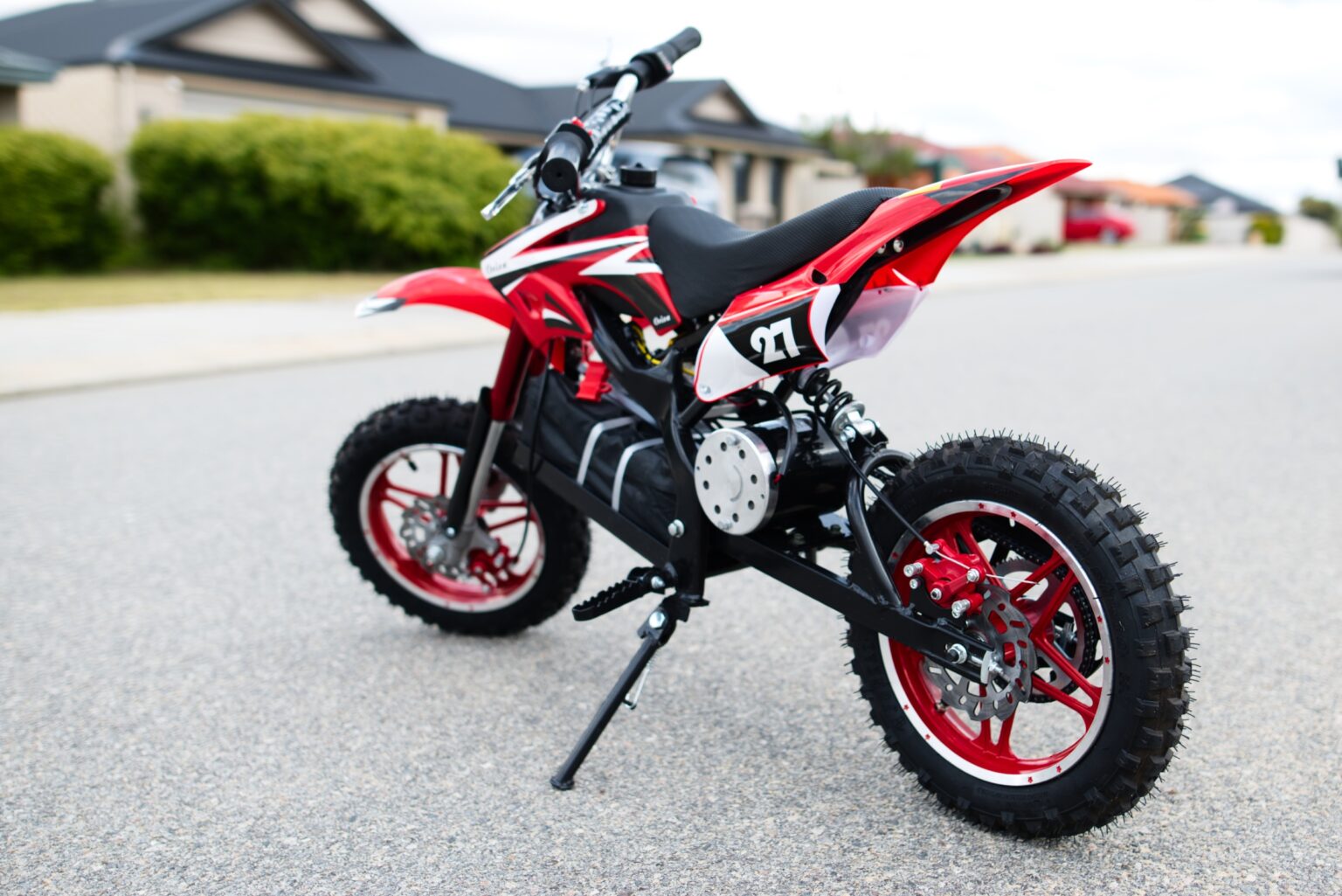 36v 800w Kids Electric Mini Dirt Bike Red Oitek