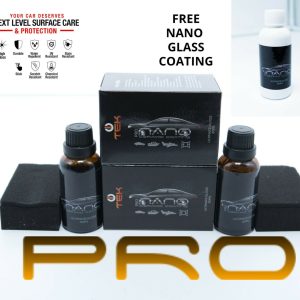 2XPRO Nano Ceramic Car Paint Protection Glass Coating 9H+Hard FWD Pack