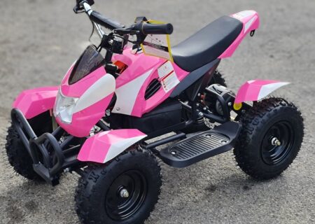 Kids Mini 24v 350w Quad Bike Pink