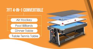 air hockey pool table