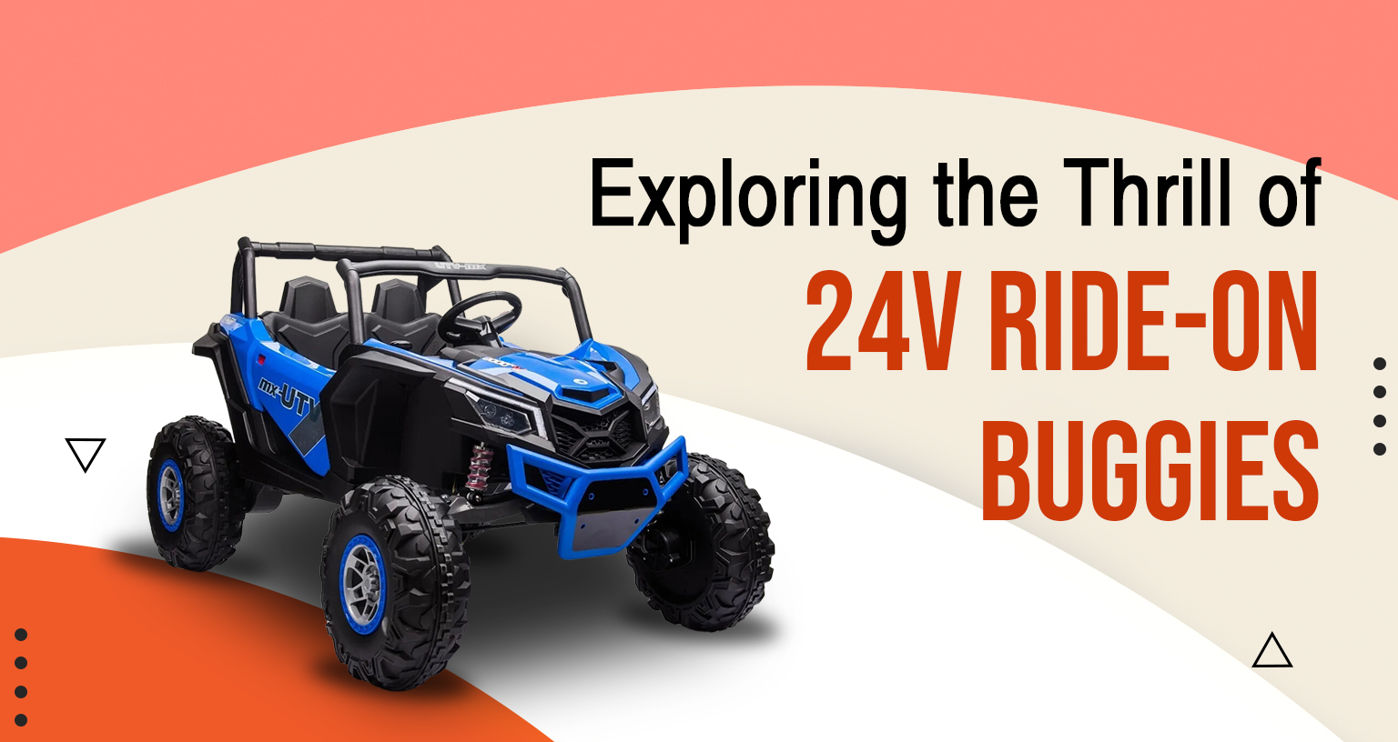 Unlock the Thrill of Ride-on Buggies 24v: Ultimate Outdoor Adventure for Kids