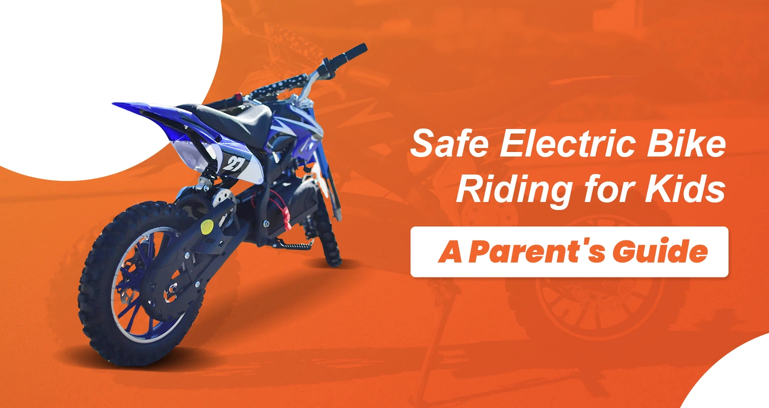 How to Help Your Kid Ride Safe with Electric Bikes