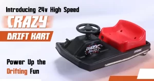 24v High Speed Crazy Drift Kart