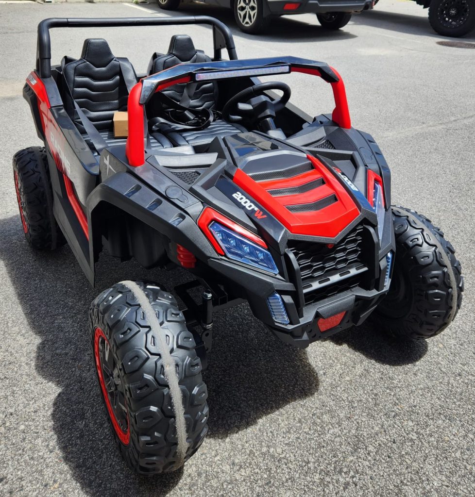 XXL KIDS RIDE ON 24V CAR BUGGY UTV 4X4 800W Red - Oitek