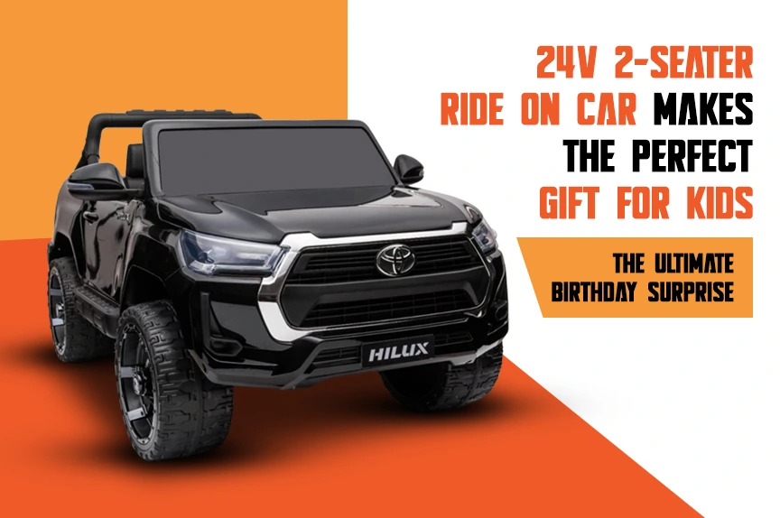 24V 2-Seater Ride On Car