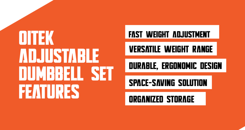 Adjustable Dumbbell Set