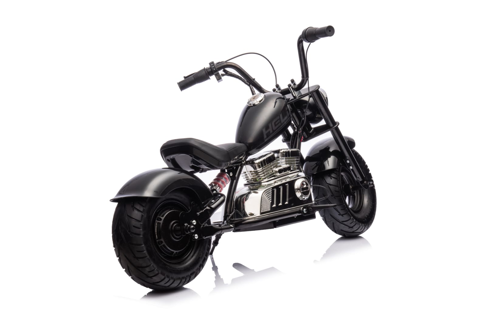 kids 24v cruiser motorbike black