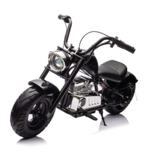 24v-250w-kids-ride-on-electic-cruiser-motorbike-brushless-black