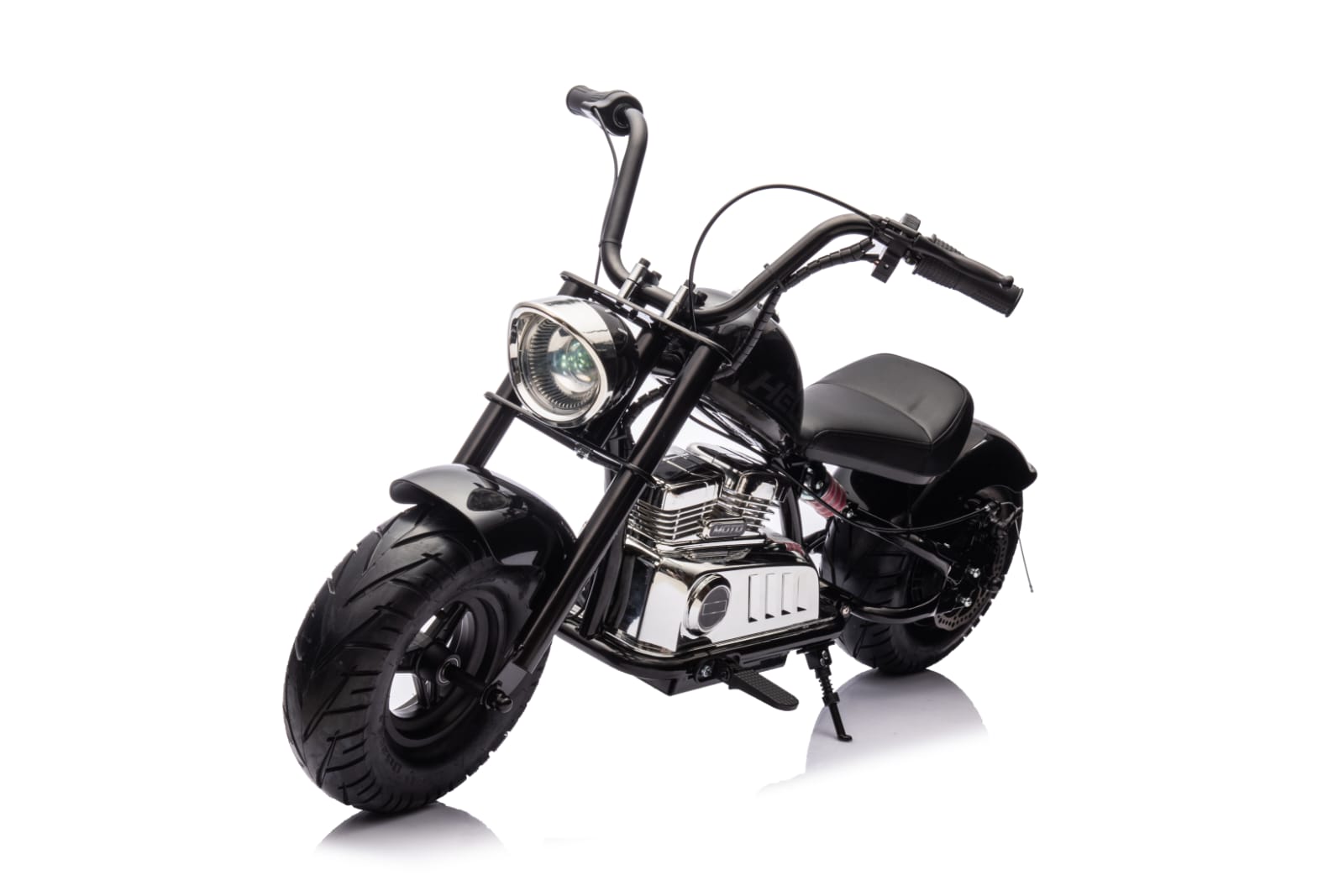 kids 24v cruiser motorbike black