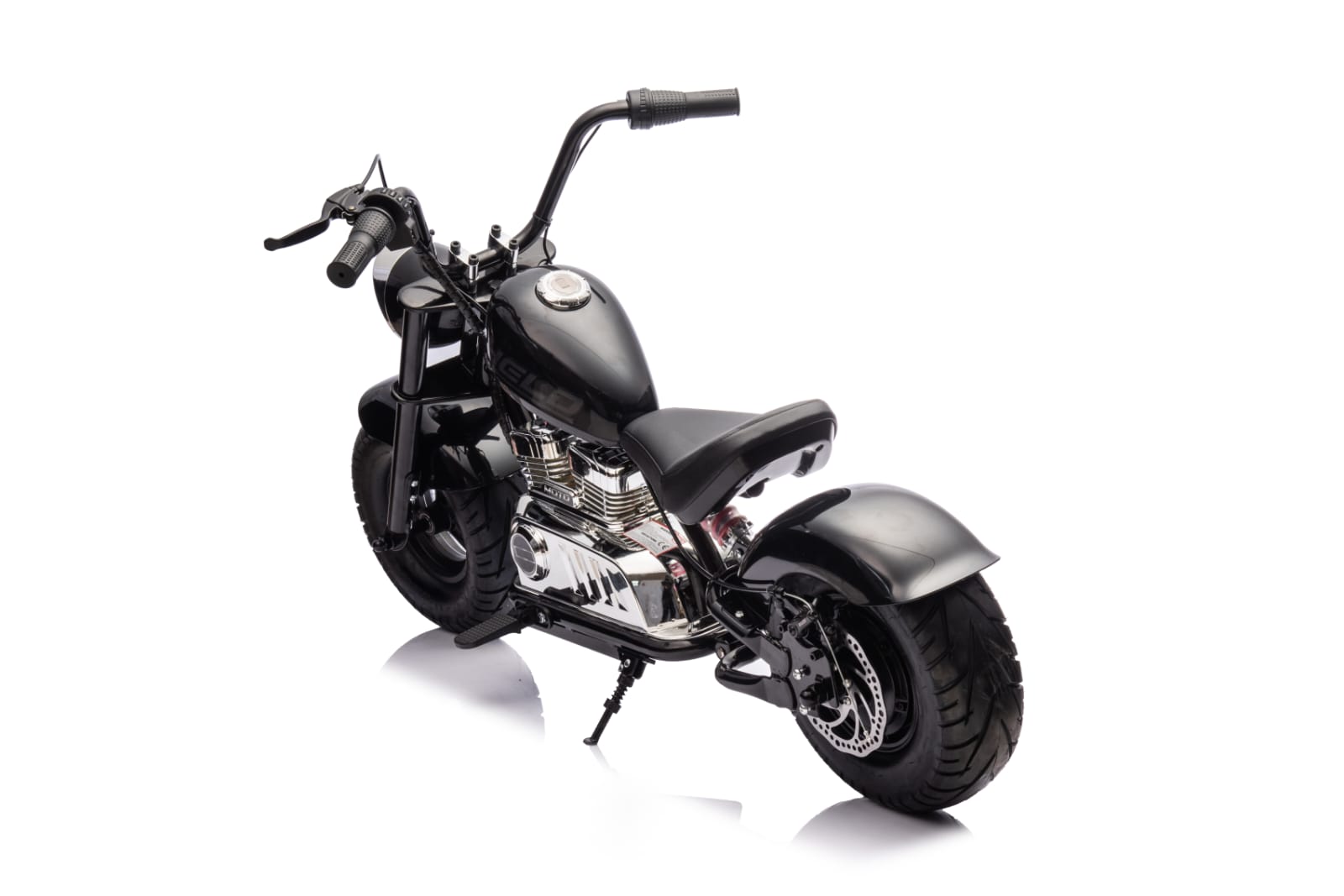 kids 24v cruiser motorbike black