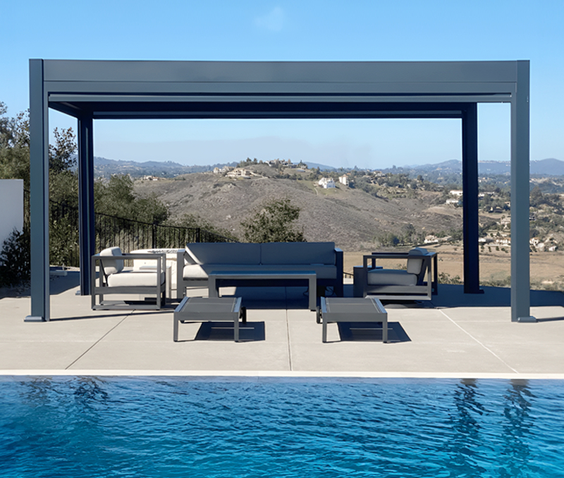 4m x 4m pergola